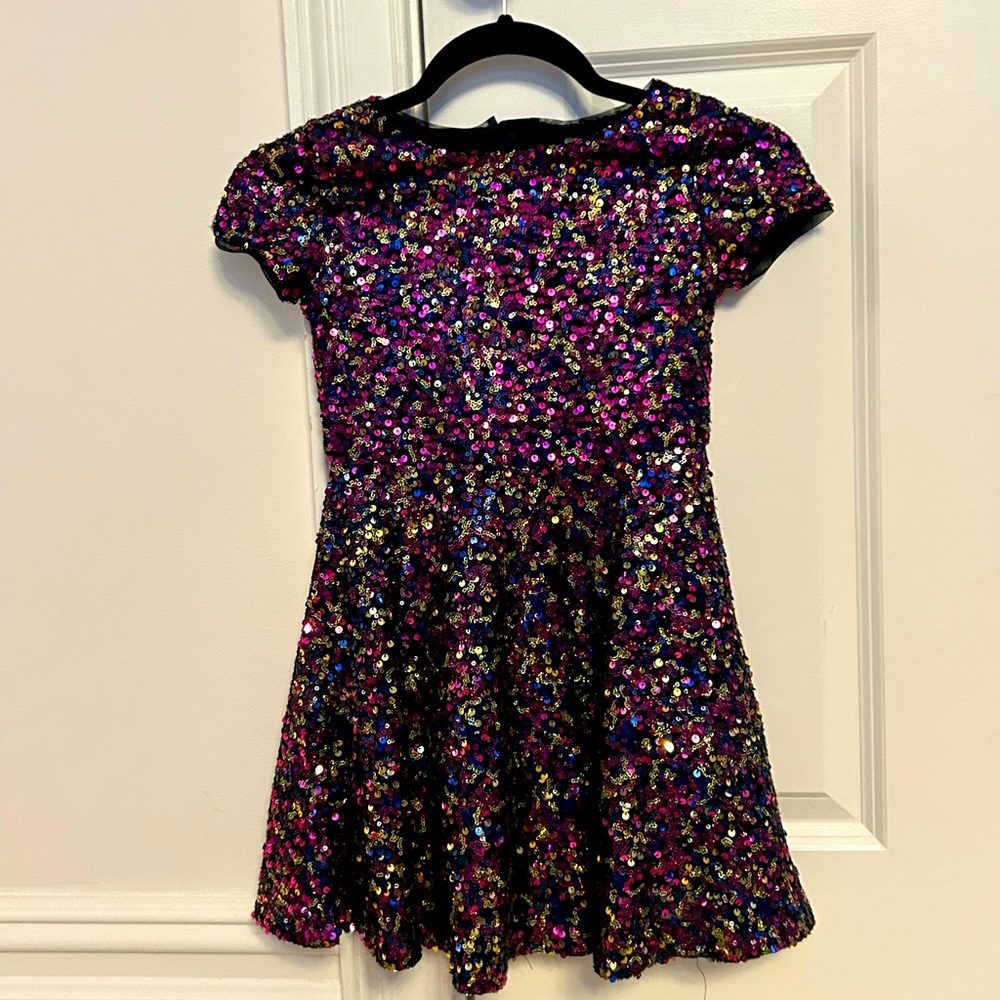 Girls Party Sparkling Party Dress